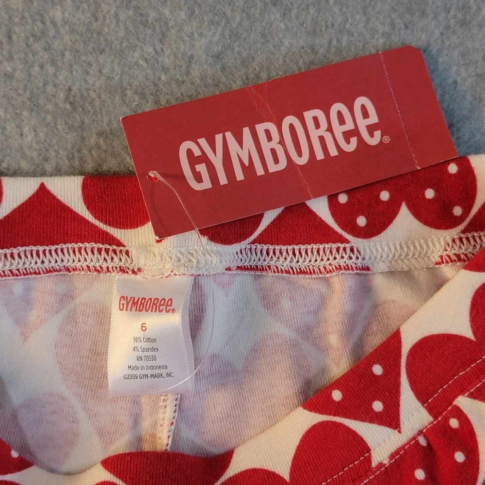 NWT Gymboree 2010 Valentines Day ❤️ Heart Knit Pants - Little Girls Size 6